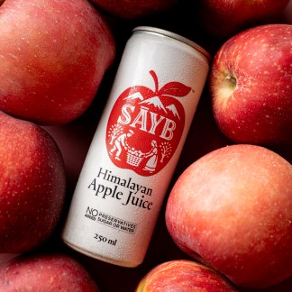 SAYB Himalayan Apple Juice | Only Apples, 100% Unfiltered | No Added Water, Sugar or Preservatives.